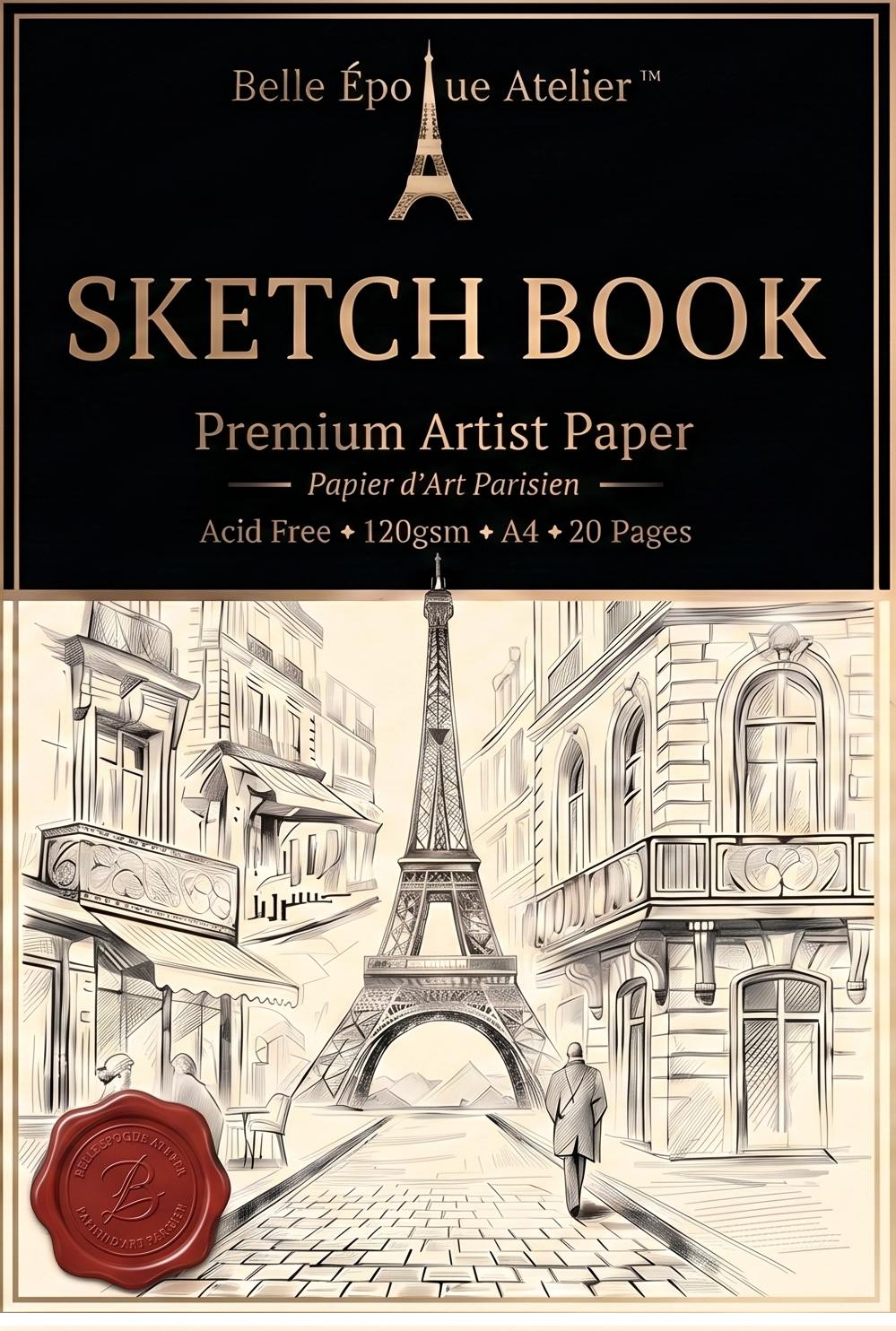 Belle Époque Atelier sketchbook